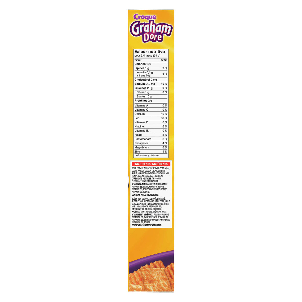 General Mills, Golden Grahams Cereal, 331g/11.7oz., {Imported from Canada}