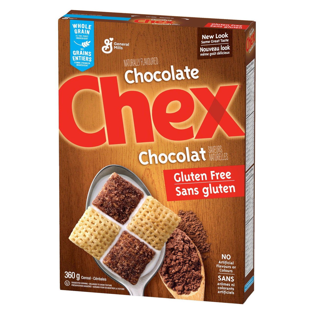 Chex Gluten Free Chocolate Cereal, 360g/12.7oz, (Imported from Canada)