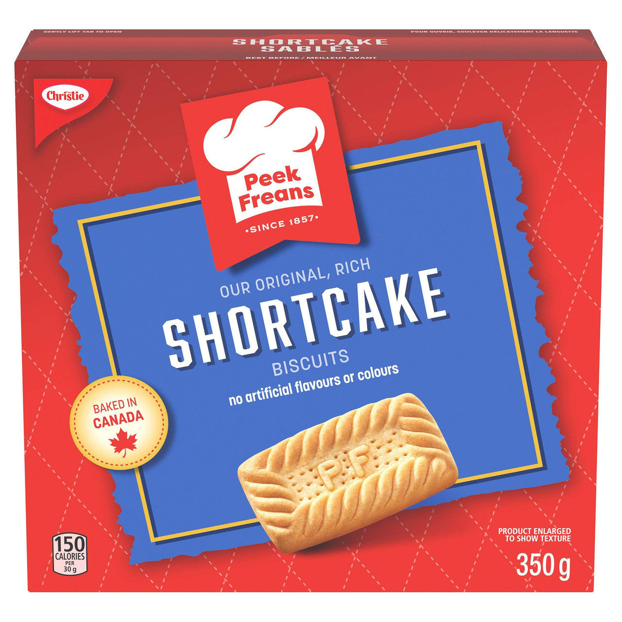 Peek Freans Shortcake Biscuits/Cookies, 350g/10.6oz {Imported from Canada}