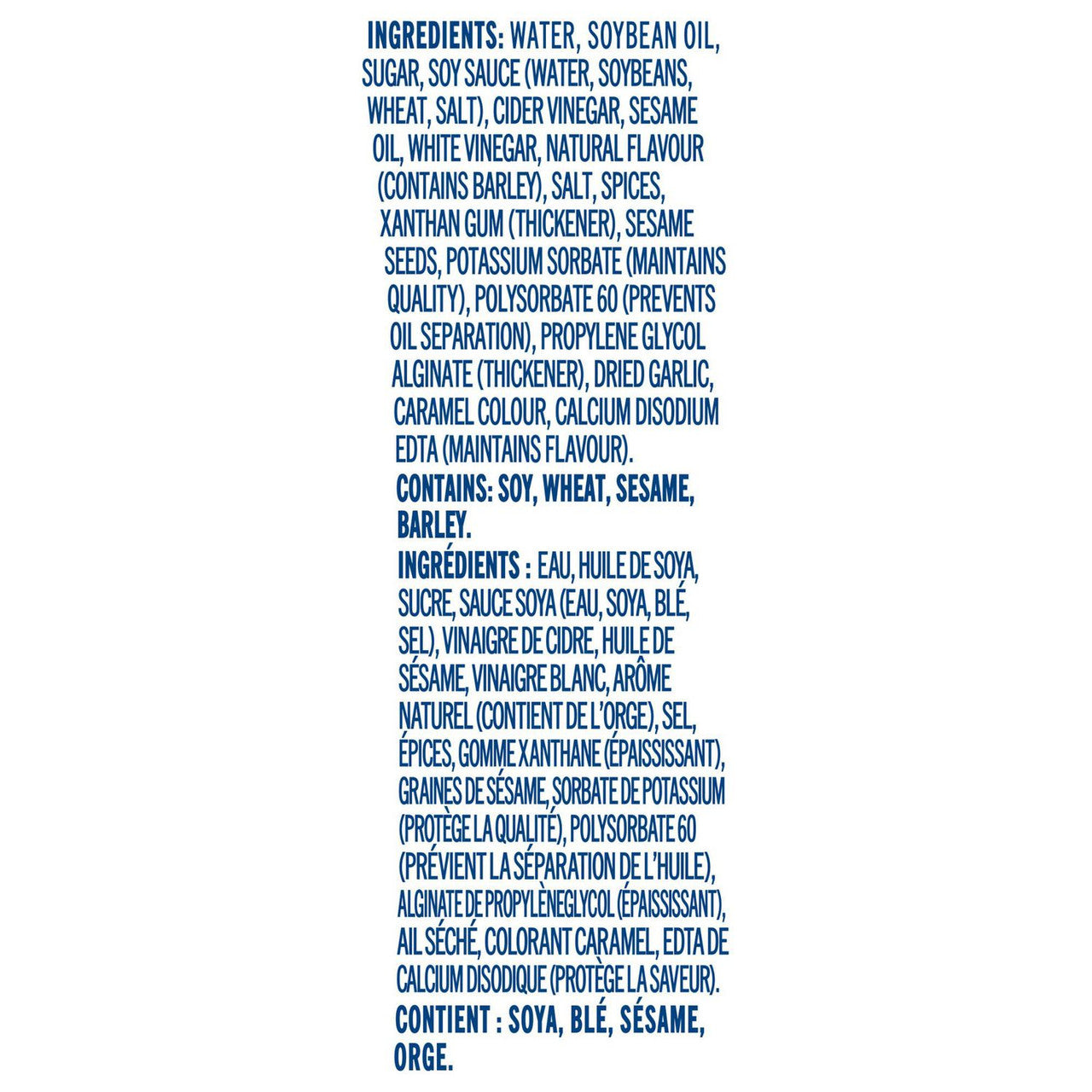 Kraft Asian Sesame Dressing, 475mL/16 fl. oz., Bottle, {Imported from Canada}