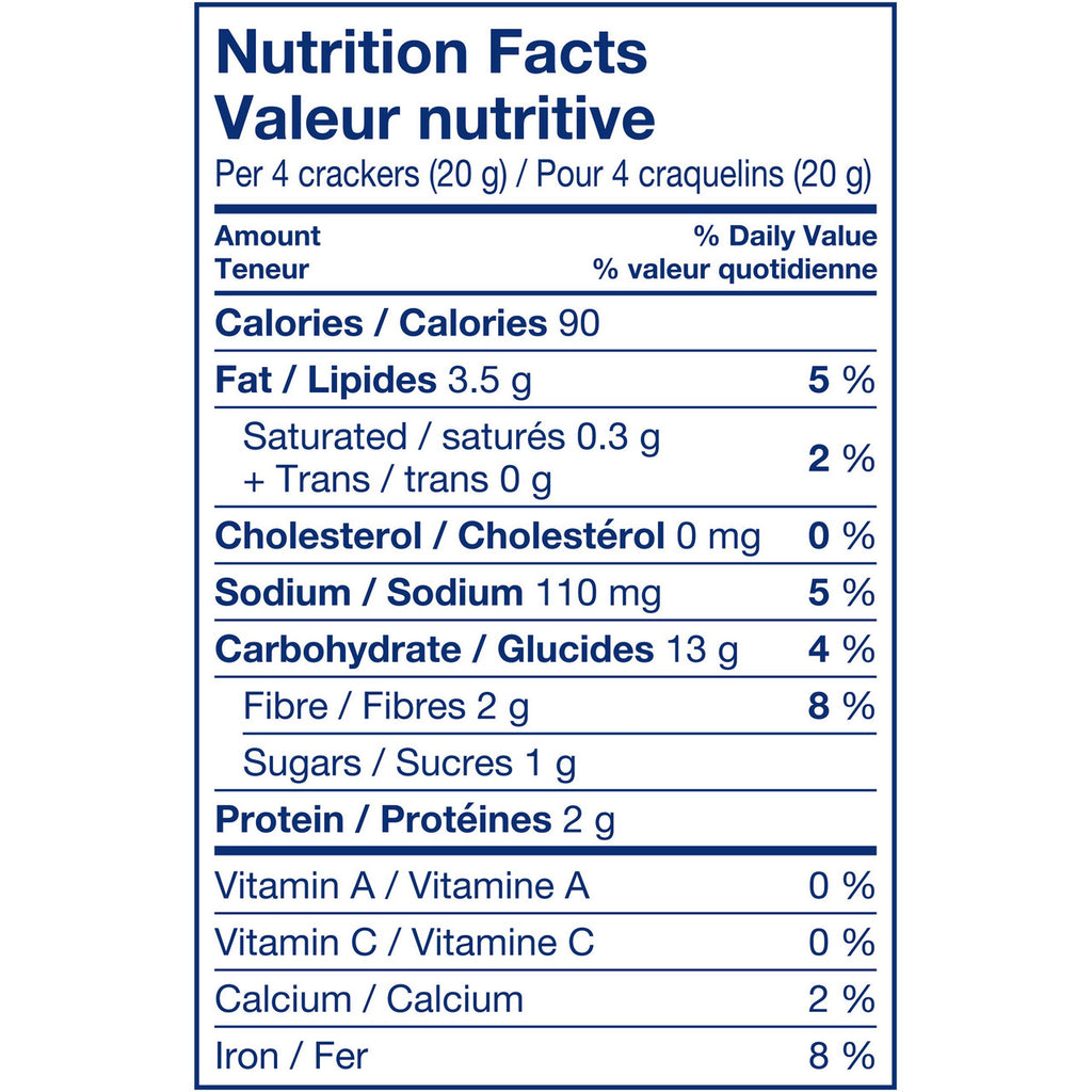 TRISCUIT Rosemary & Jalapeno Crackers with Chia Seeds, 200g/ 7.1 oz., (6 pack) {Imported from Canada}