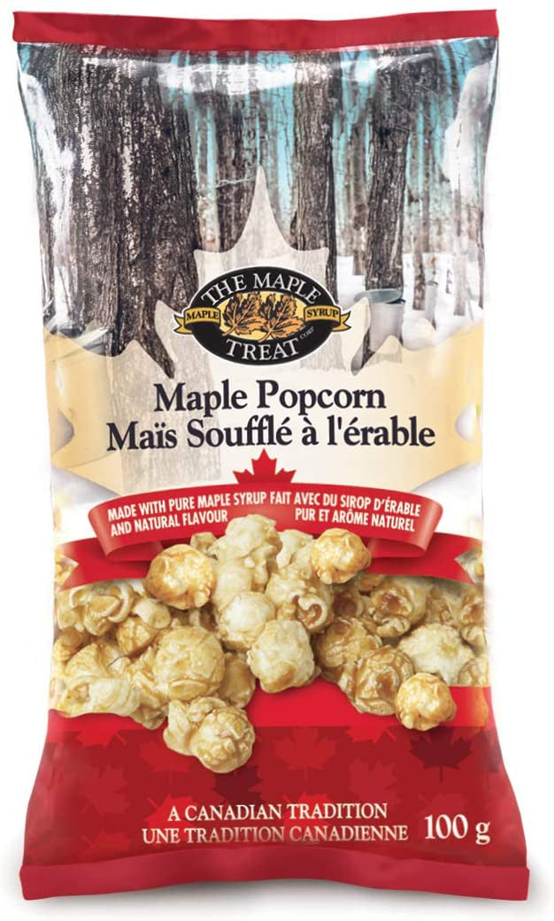 The Maple Treat, Maple Popcorn, 100g/3.5 oz., {Imported from Canada}