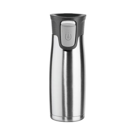 Contigo 2-Pack Vacuum-Insulated Autoseal Travel, Stainless/Blue {Canadian}