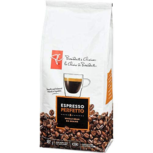 PC Espresso Perfetto Whole Bean Coffee, 907g/32oz., {Imported from Canada}