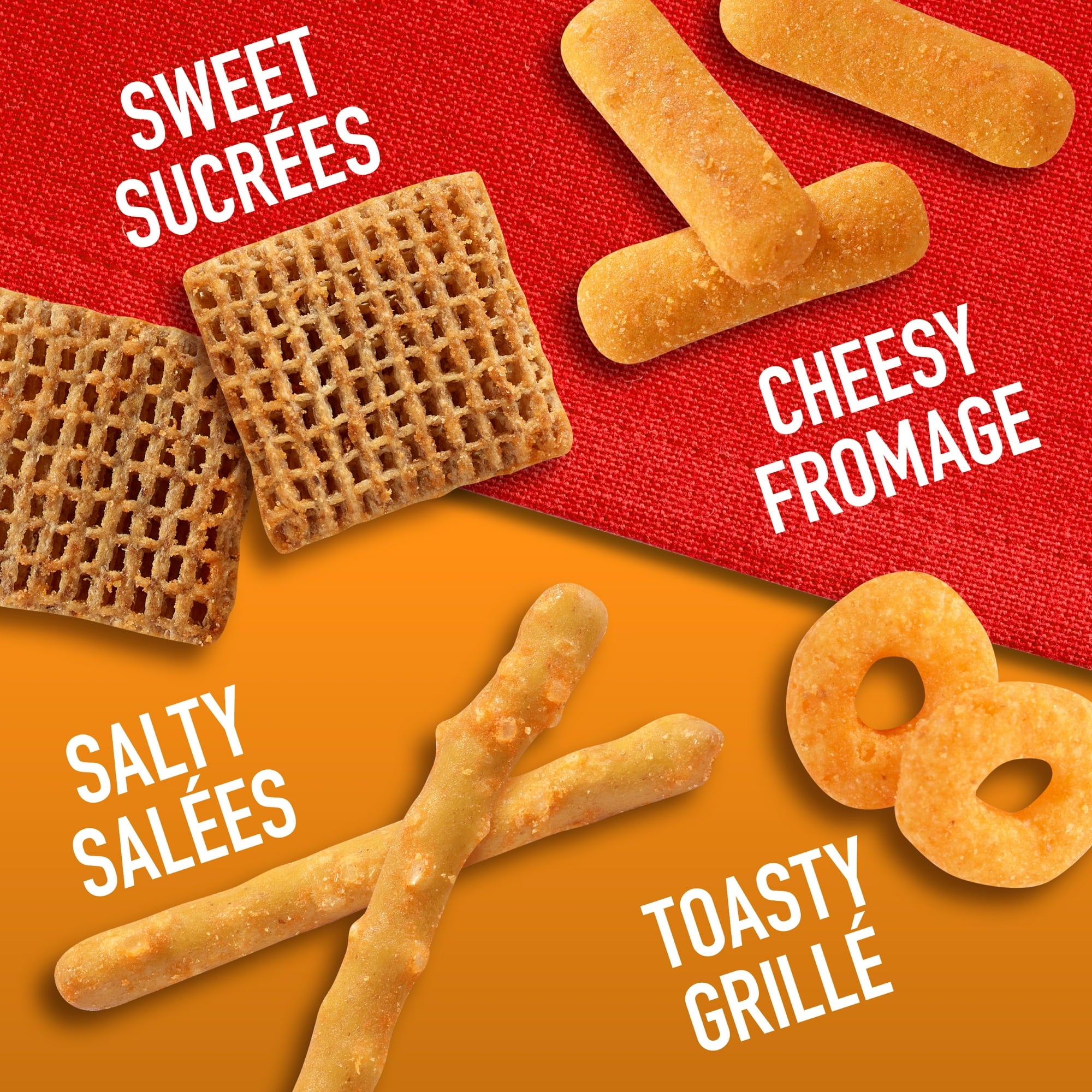 Christie Bits & Bites Crispers Cheddar Snack Mix