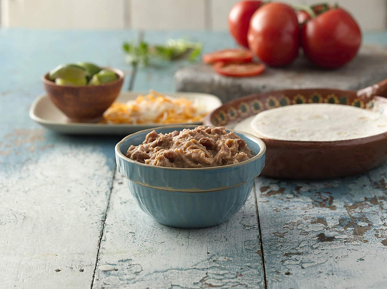 Old El Paso Refried Black Beans, 398ml/14 fl.oz. {Imported from Canada}