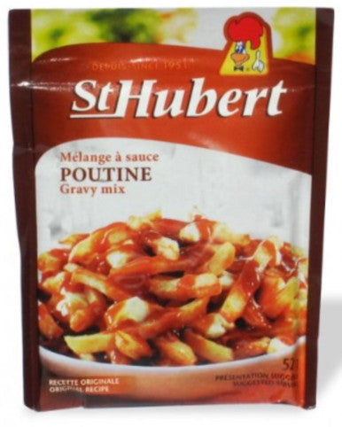 St Hubert Poutine Gravy Mix, 52g/1.8 oz., (3pk)  {Imported from Canada}