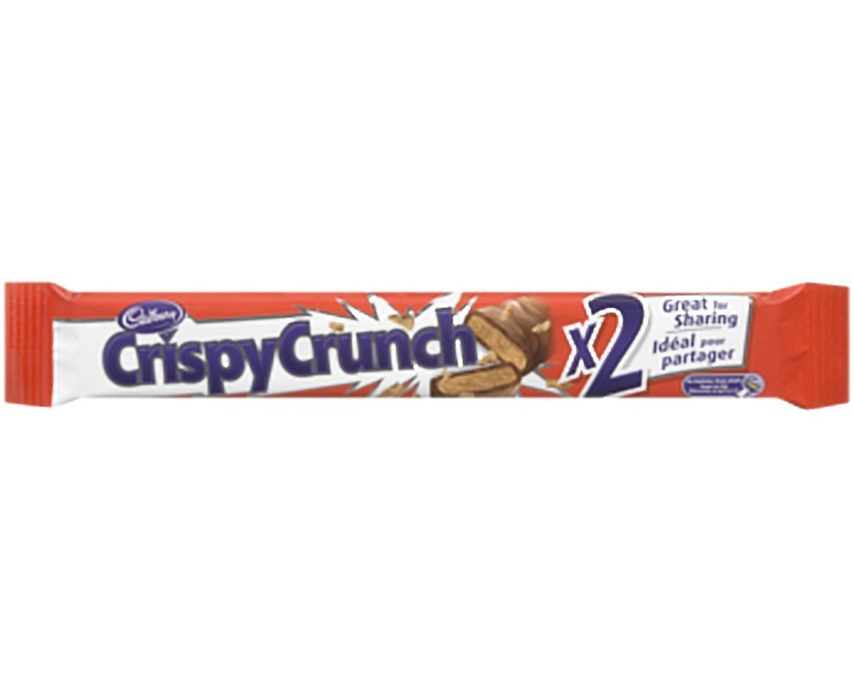 Cadbury Crispy Crunch King Size Chocolate Bars 72g(12 Packs)  {Canadian}