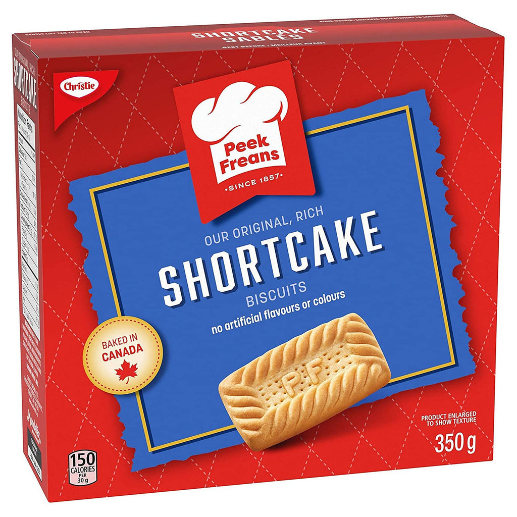 Peek Freans Shortcake Biscuits/Cookies, 350g/10.6 oz., 2-Pack {Imported from Canada}