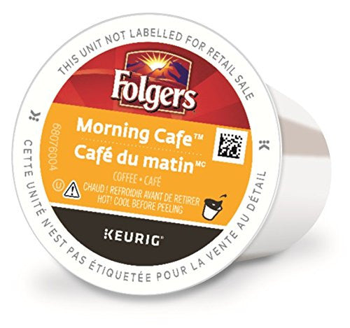 Folgers Morning Cafe K-Cup Coffee Pods 30ct {Imported from Canada}