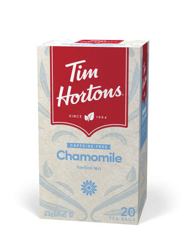 Tim Horton's Chamomile Tea Bags, 20 Count, 12.8g/0.45 oz., {Imported from Canada}
