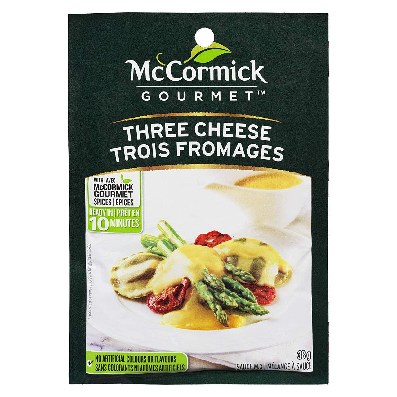 McCormick Gourmet, Dry Sauce Mix, Three Cheese, 38g/1.3 oz., {Imported from Canada}