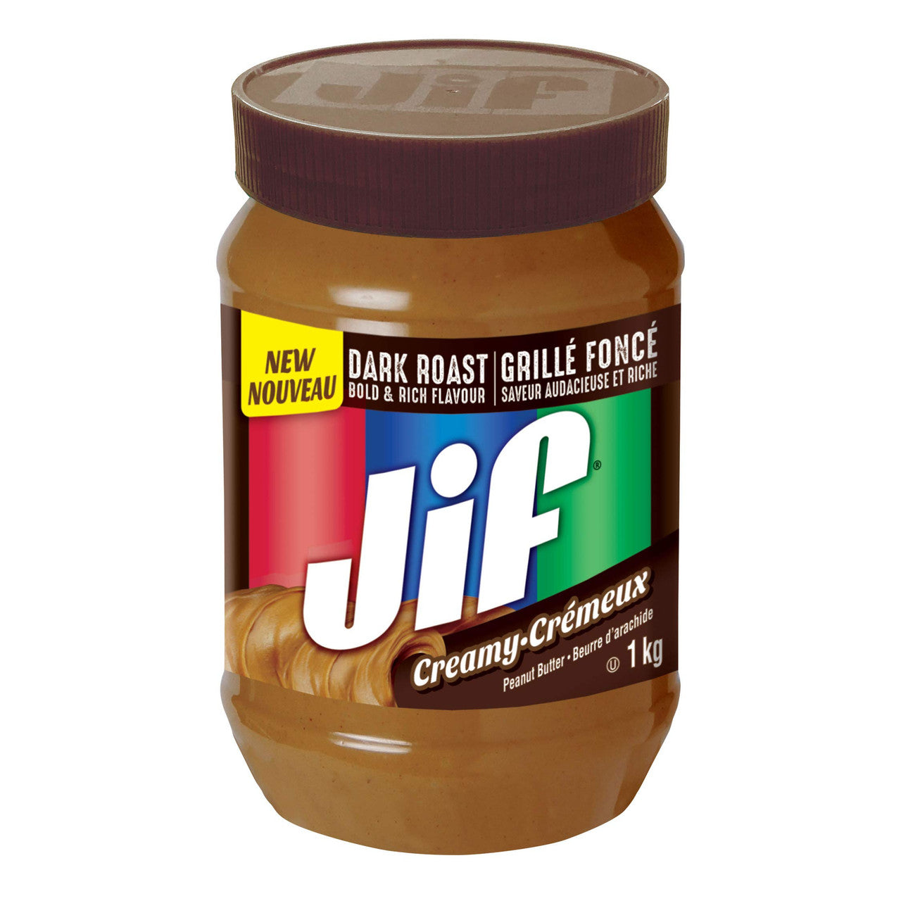 Jif Dark Roast Creamy Peanut Butter 1kg/2.2lbs., {Imported from Canada}