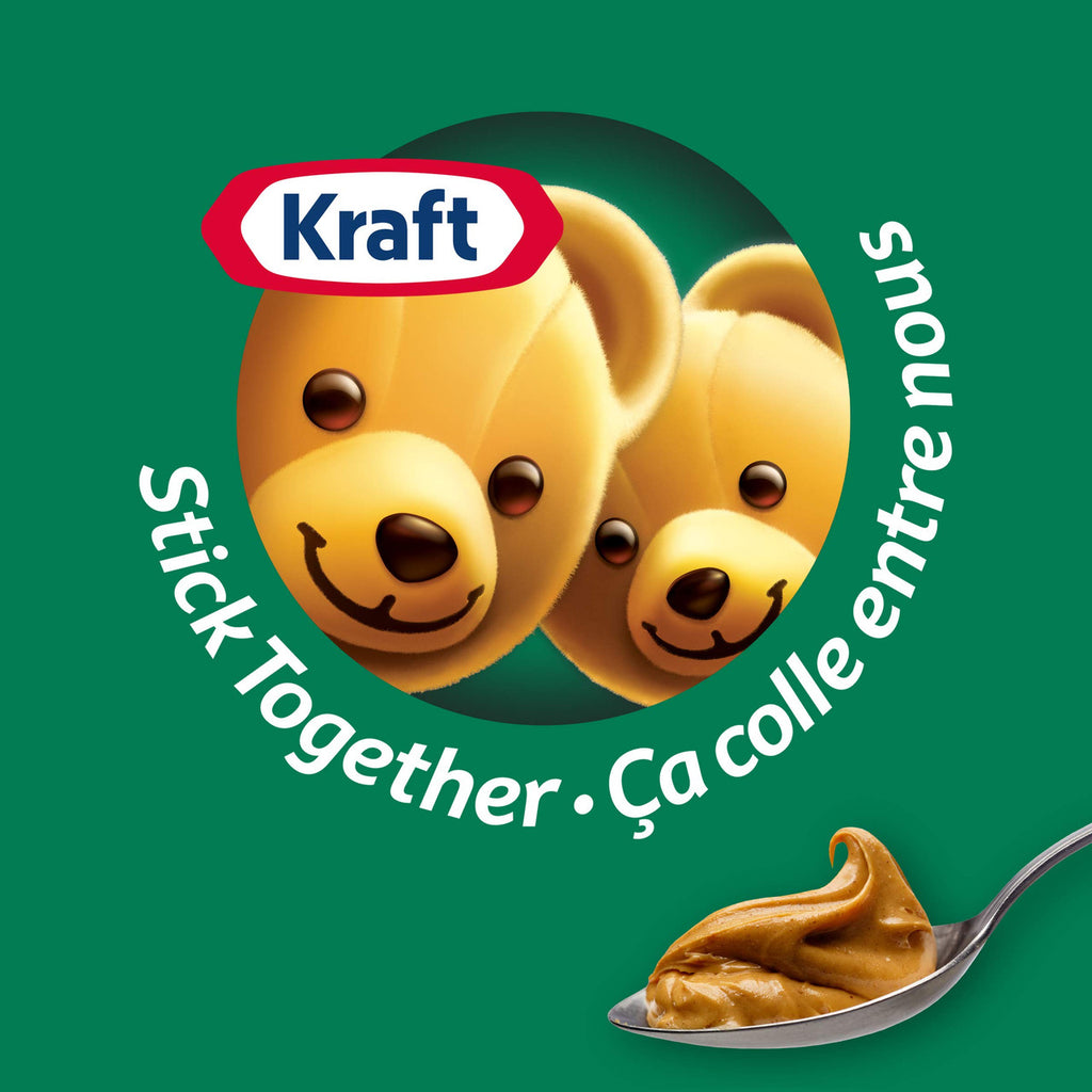 KRAFT Peanut Butter - Smooth 500g/17.6oz. (Imported from Canada)