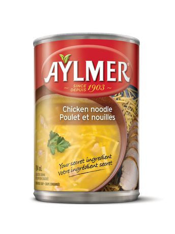 Aylmer Chicken Noodle Condensed Soup, 284ml/9.6oz., {Imported from Canada}