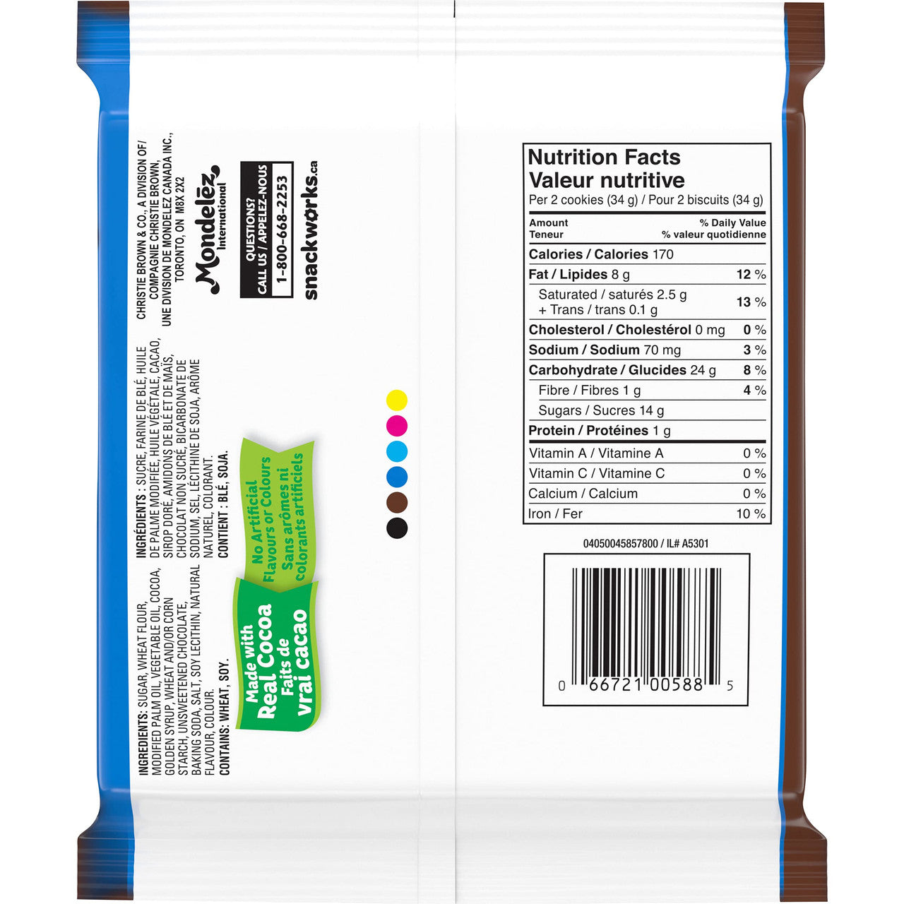 Christie Fudgeeo, Double Stuf, Cookies, 303g/10.68oz {Imported from Canada}