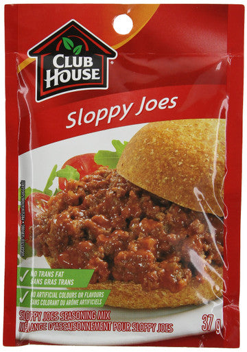 Club House Sloppy Joes Seasoning Mix, 37g/1.3oz., {Imported from Canada}