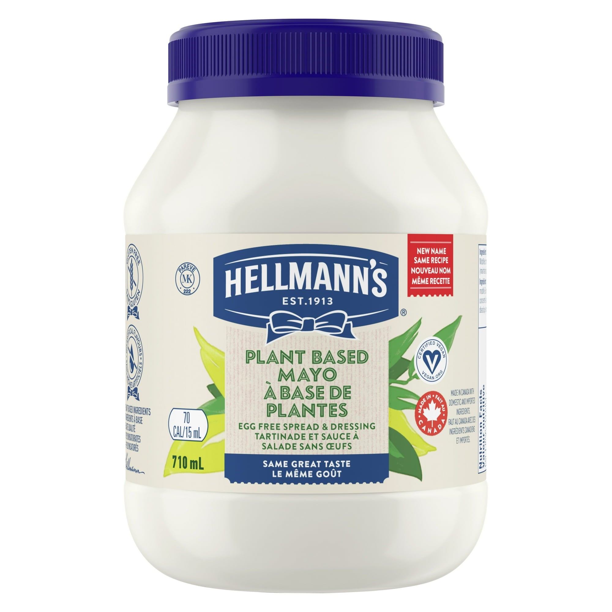 Hellmann's Vegan Dressing & Sandwich Spread, 710ml/24oz