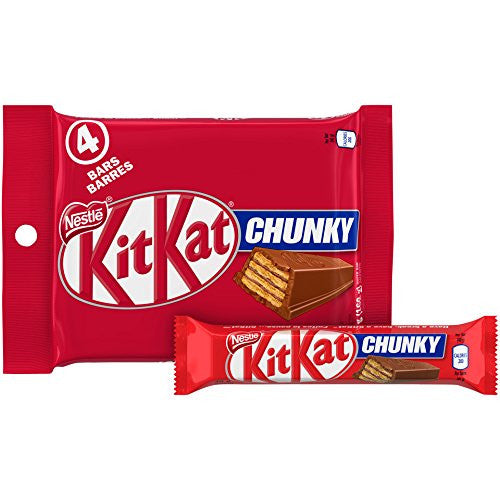 NESTLE  KIT KAT CHUNKY Milk, 4 x 40g (4pk) {Imported from Canada}