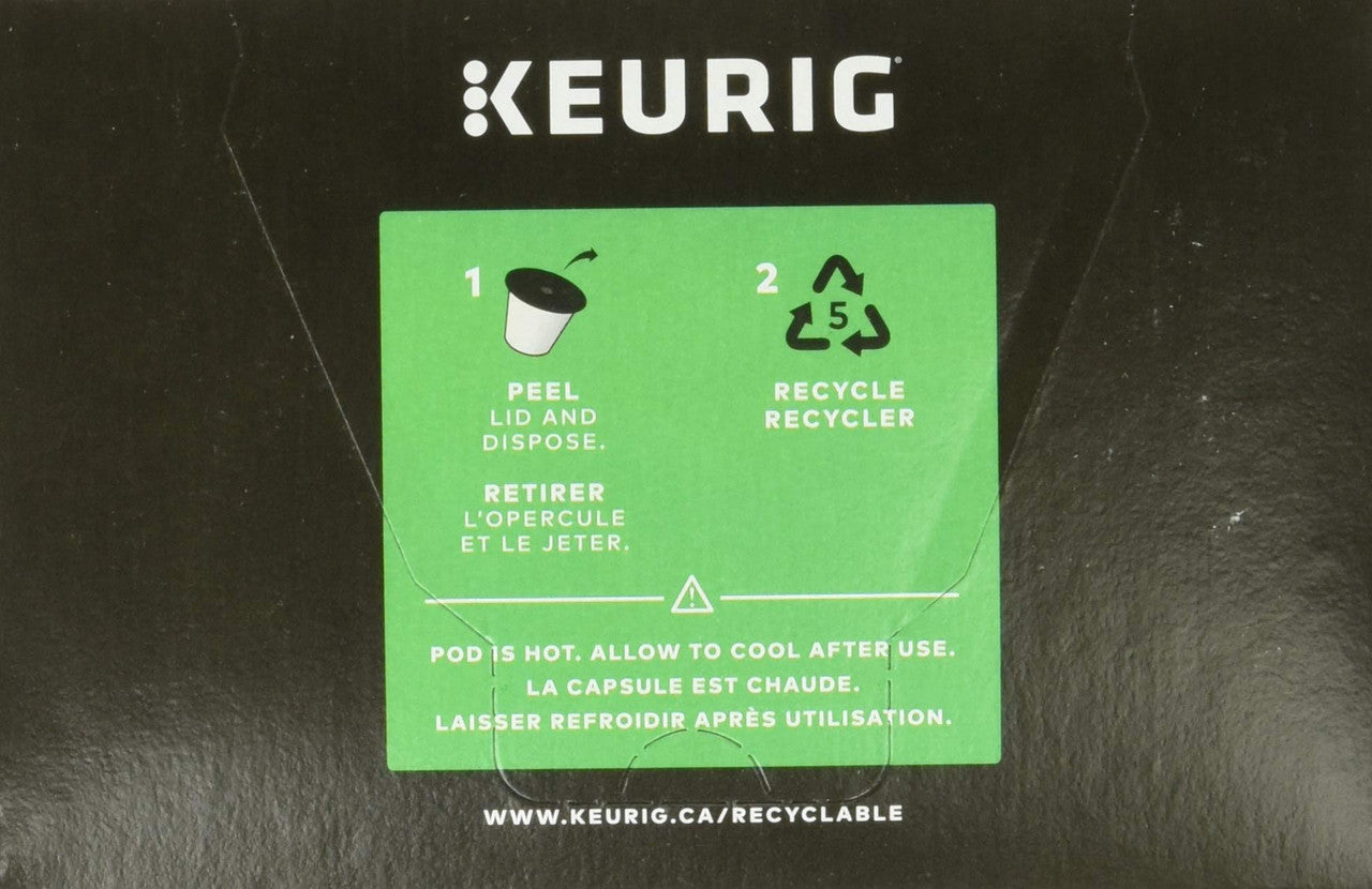 Timothy's Chai Latte Single Serve Keurig Certified Recyclable K-Cup pods for Keurig Brewers, 12 Count {Imported from Canada}