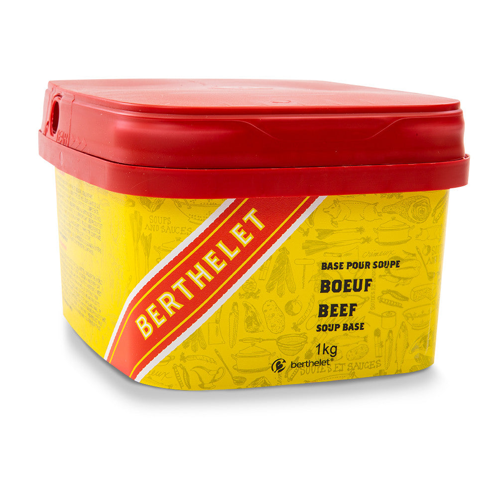 Berthelet Beef Soup Base, 1kg/2.2 lbs., {Imported from Canada}