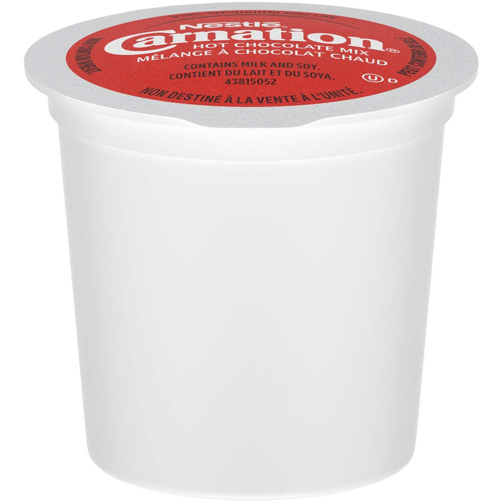 Nestle Carnation Rich and Creamy Hot Chocolate Keurig Compatible K-Cup Capsule Pods, 30 x 15g, 30 cups {Imported from Canada}