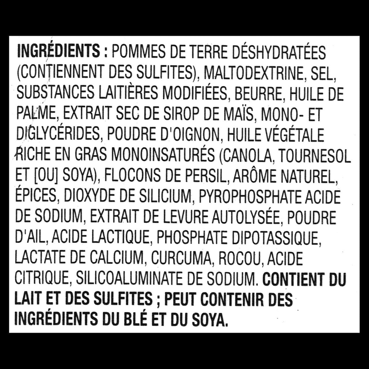 Betty Crocker, Butter & Herb, Mashed Potatoes, 215g/7.6oz, {Imported from Canada}