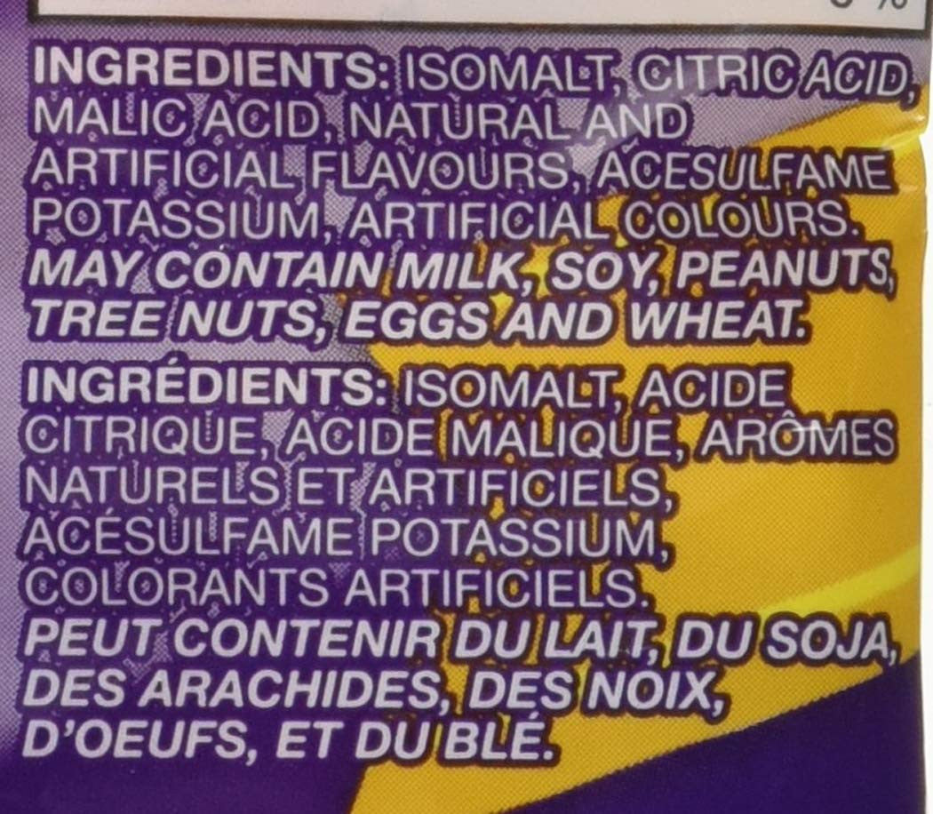 Sweet'n Low, Fruit Flavours No Sugar added Candy, 70g/2.5oz., {Imported from Canada}