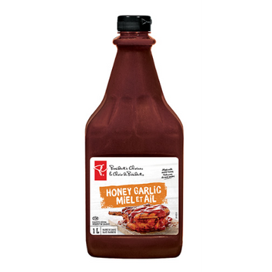 President's Choice Honey Garlic Barbecue Sauce, 1 litre {Imported from Canada}