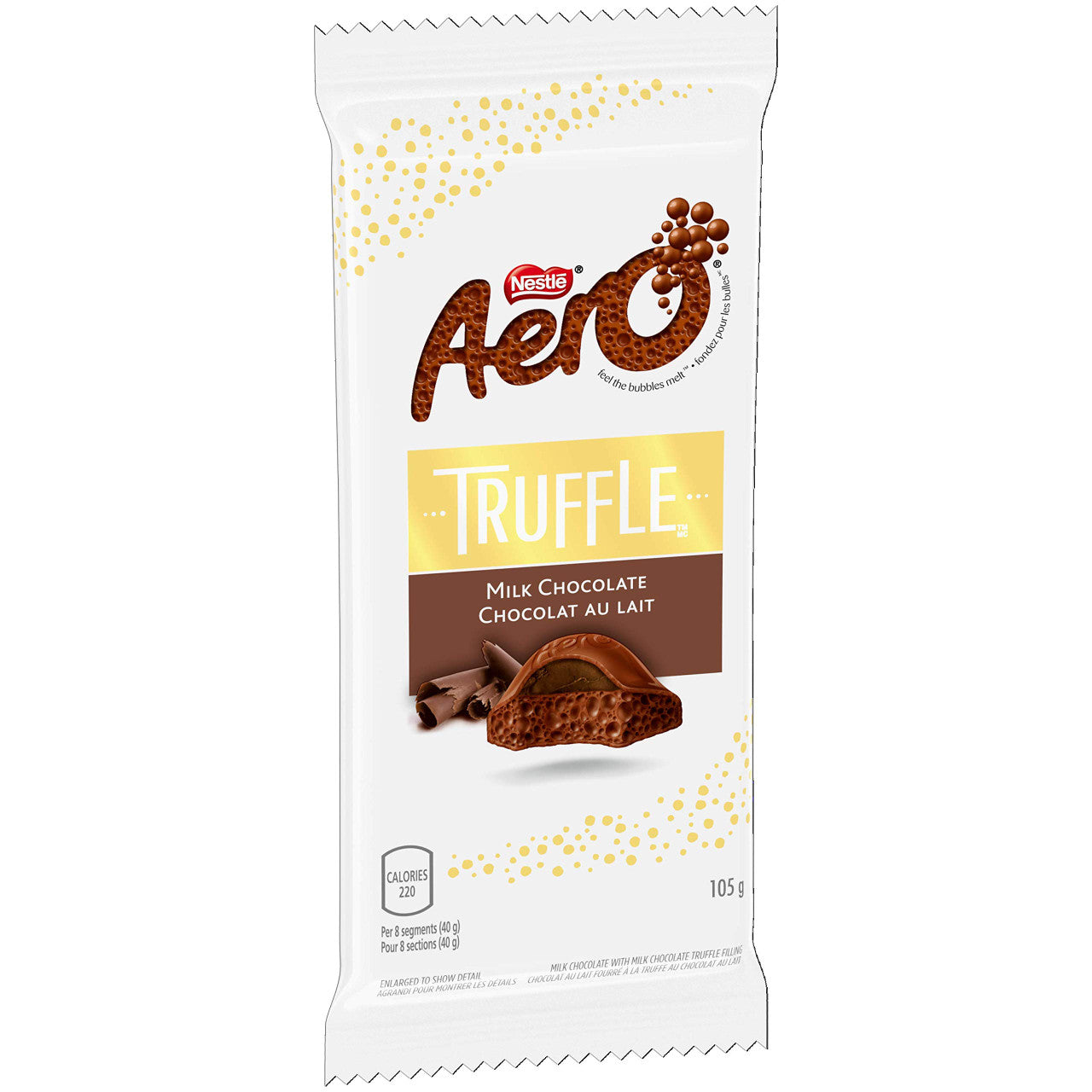 Nestle AERO Truffle Milk Chocolate Bar (105g/3.7 oz.) {Imported from Canada}