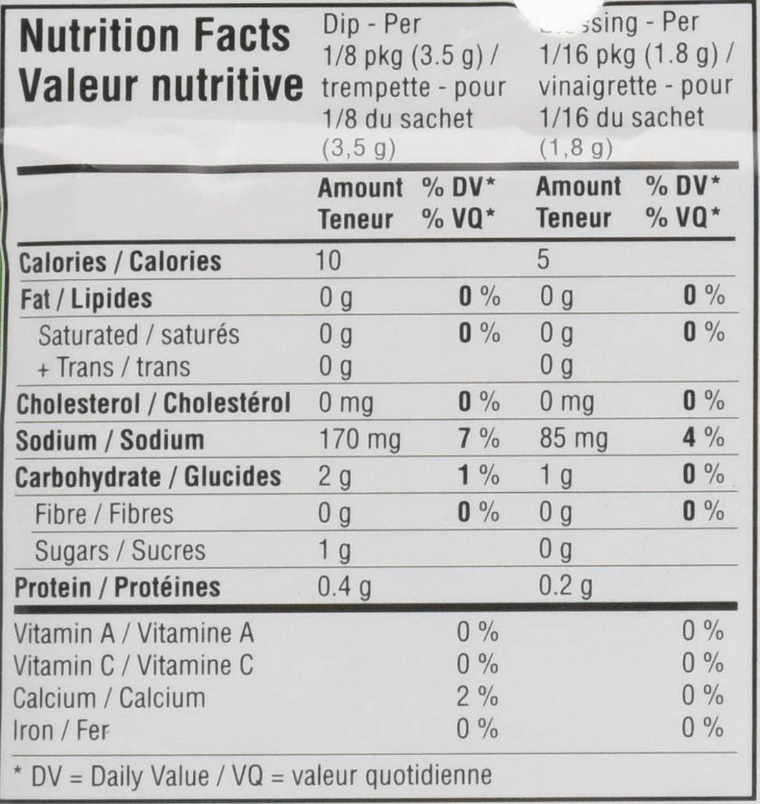 Club House, Dry Sauce/Seasoning/Marinade Mix, Salad N Dip, Country Herb, 28g/1 oz., {Imported from Canada}