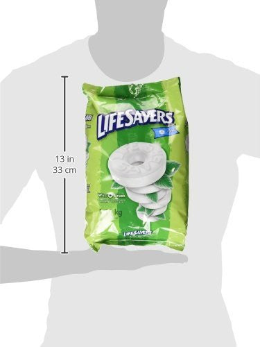 LifeSavers Wint-O-Green Mints, 1.16 Kg/2.55 Pounds {Imported from Canada}