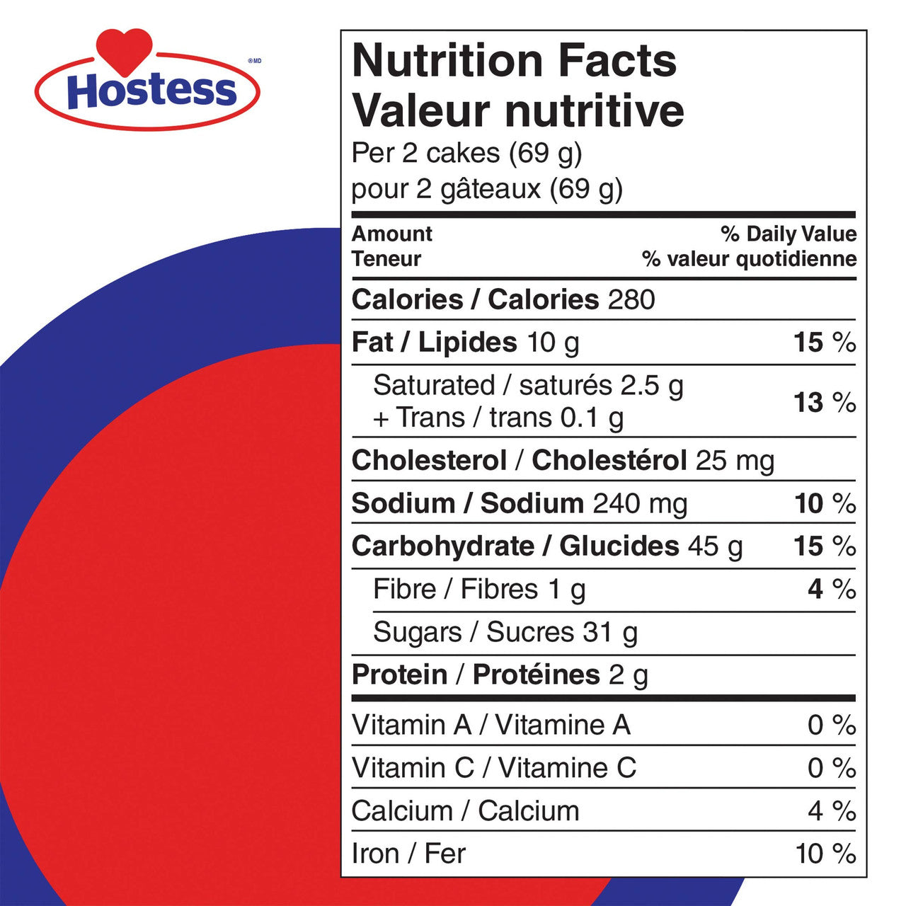 Hostess Chocolate Flavour Cupcakes Contains 6 Cupcakes, 206g/7.3oz {Imported from Canada}