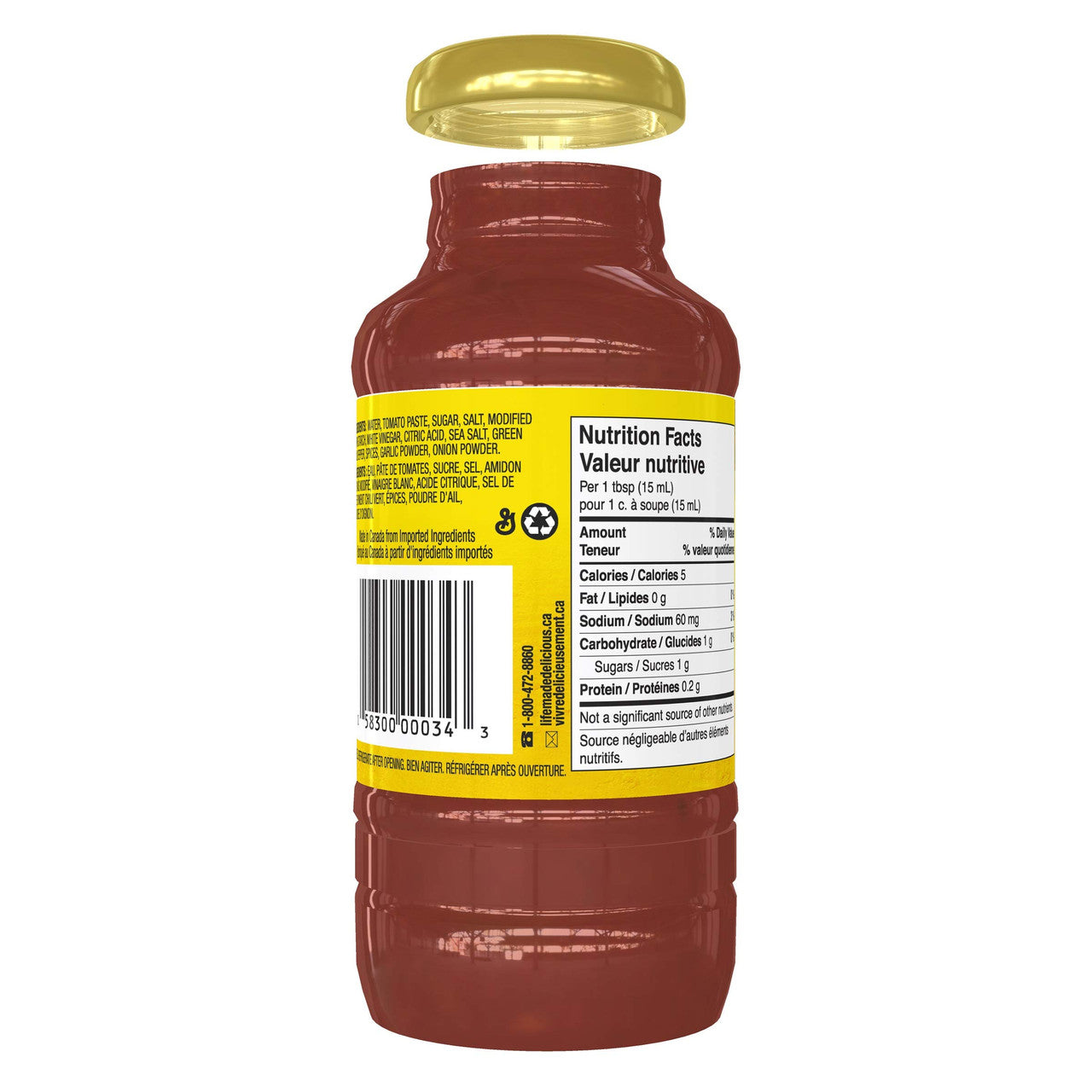 Old El Paso Taco Medium Sauce, 215ml/7.3 fl.oz. (2 pack) {Imported from Canada}