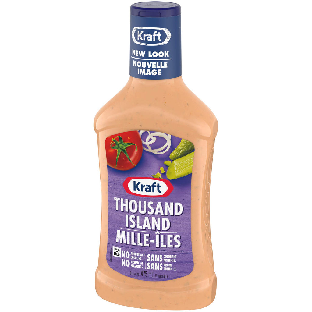 KRAFT Thousand Island Dressing, 475ml/16.1oz  {Imported from Canada}