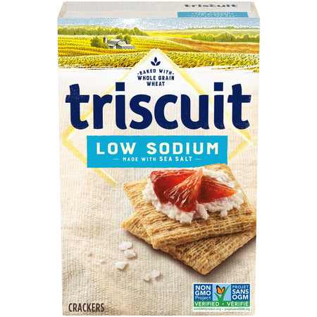 Triscuit Low Sodium Crackers front