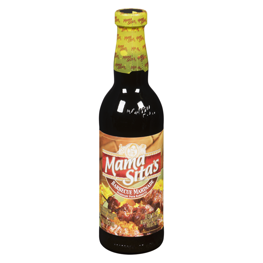 Mama Sita's BBQ Marinade Sauce, 350ml/11.8 fl. oz., Bottle, {Imported from Canada}