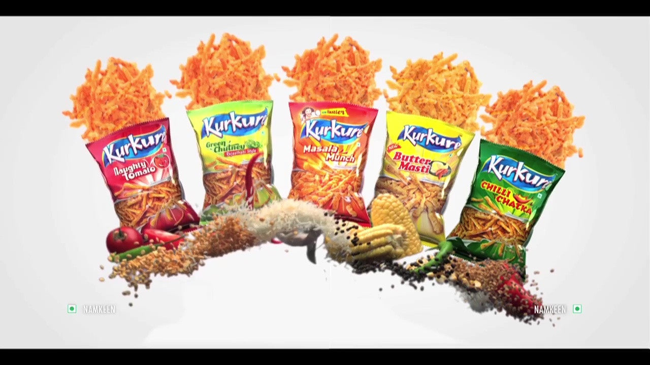 Kurkure Masala Munch Flavored Snacks, 115g/4 oz. {Imported from Canada}
