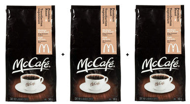 McCafe Premium Roast Ground Coffee, 340g/12 oz (3pk) {Imported from Canada}