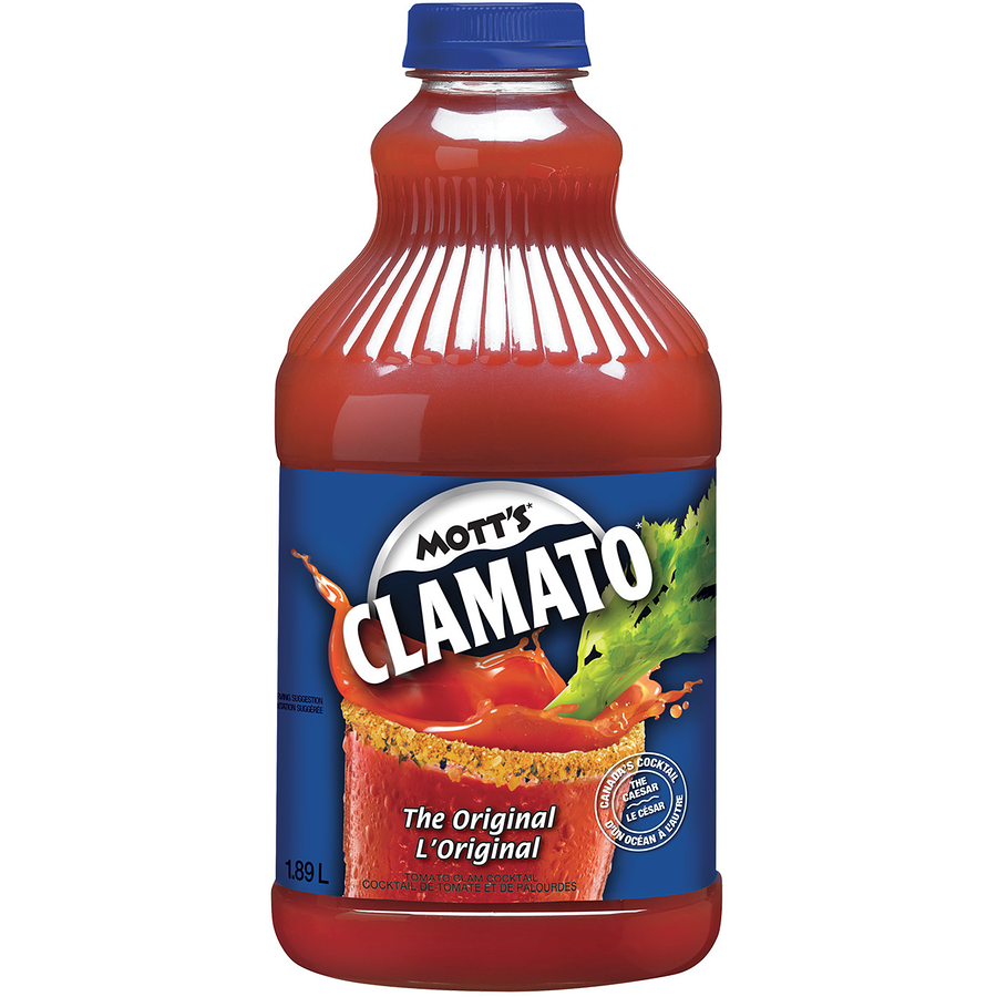 Mott's Clamato Juice - Original - 1.89L (Imported from Canada)