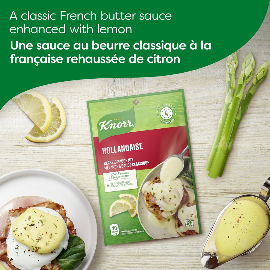 Knorr Classic Sauce Mix, Hollandaise, 26g/.9 oz., {Imported from Canada}