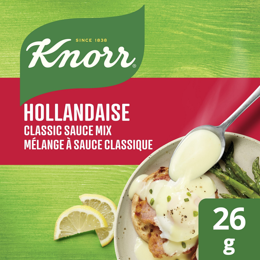 Knorr Classic Sauce Mix, Hollandaise, 26g/.9 oz., {Imported from Canada}