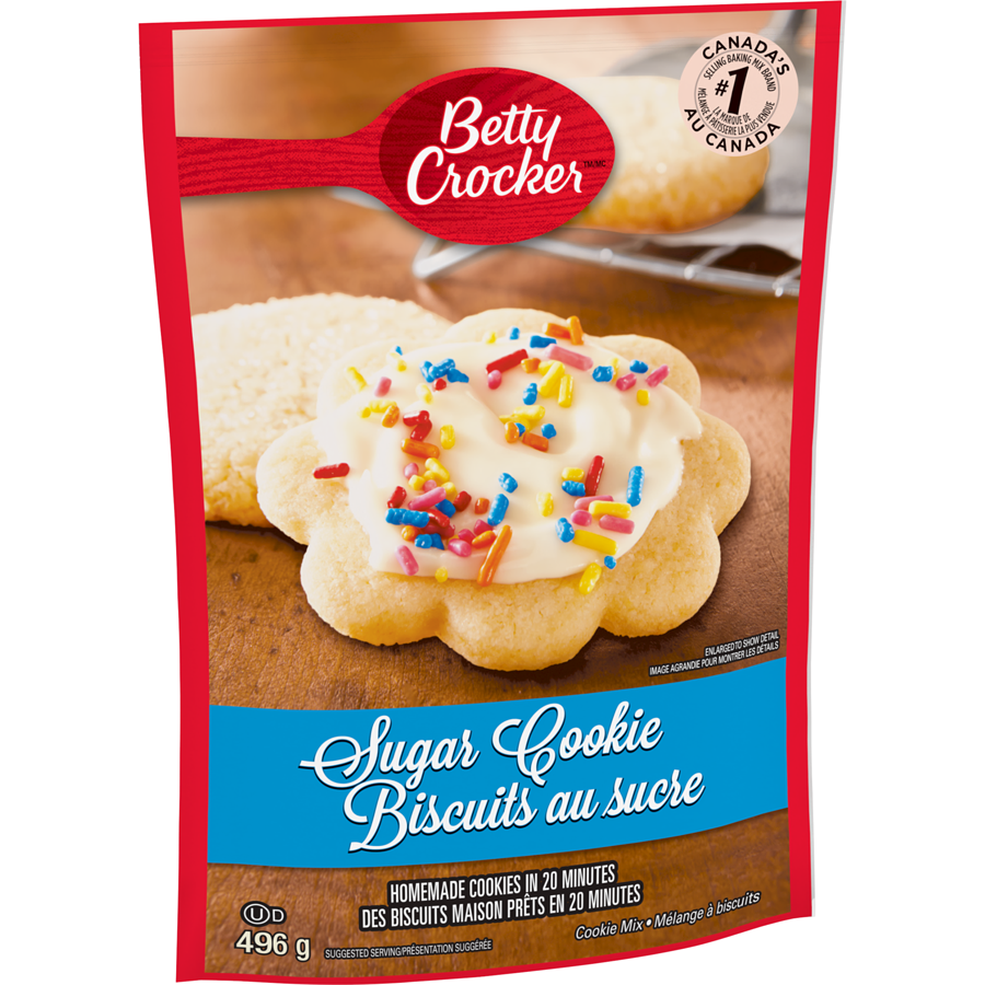 Betty Crocker Sugar Cookie Mix, 496g/17 oz. Bag