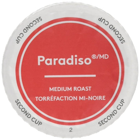 Second Cup Paradiso Medium Roast Coffee, 24-Count {Imported from Canada}