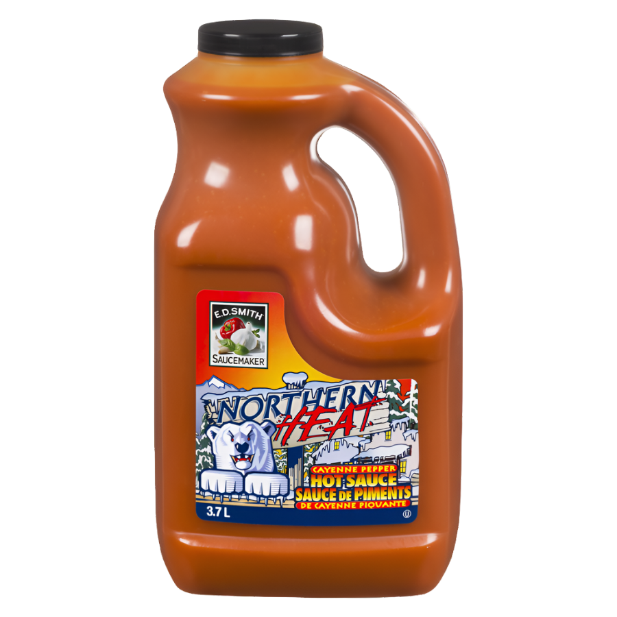 E.D. Smith Saucemaker Northern Heat Hot Sauce 3.7L/.81 Gallon, {Imported from Canada}