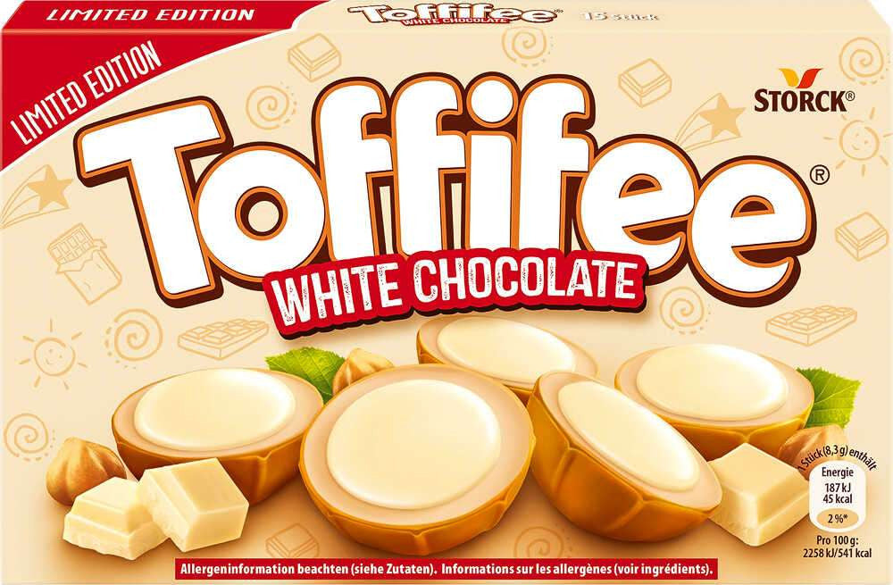 Storck Toffifee White Chocolate, 123g/4.3 oz., {Imported from Canada}