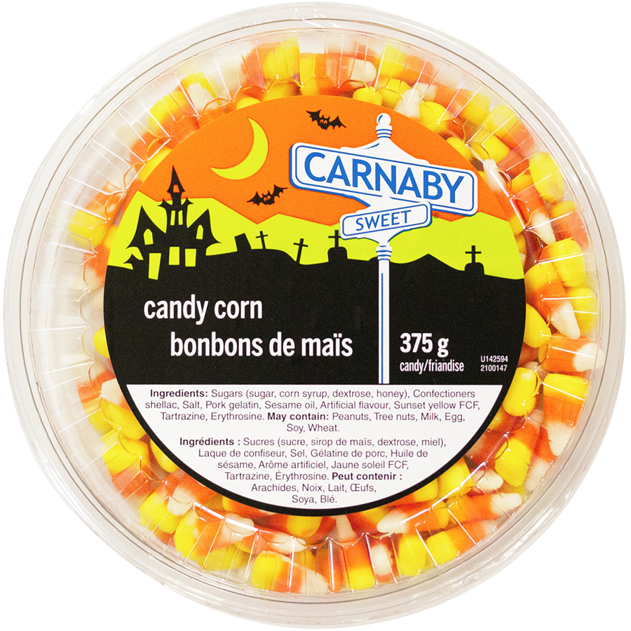 Carnaby Sweet Candy Corn, Halloween Candy, 375g/13 oz. Package {Imported from Canada}