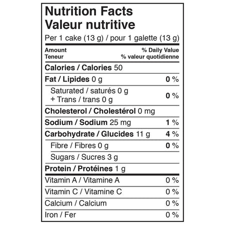 Quaker Crispy Minis Caramel Corn Flavor Large Brown Rice Cakes, 189g/6.6 oz. Bag {Imported from Canada}