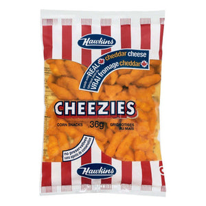 Hawkins Cheezies Box of 36 x 36g Bags