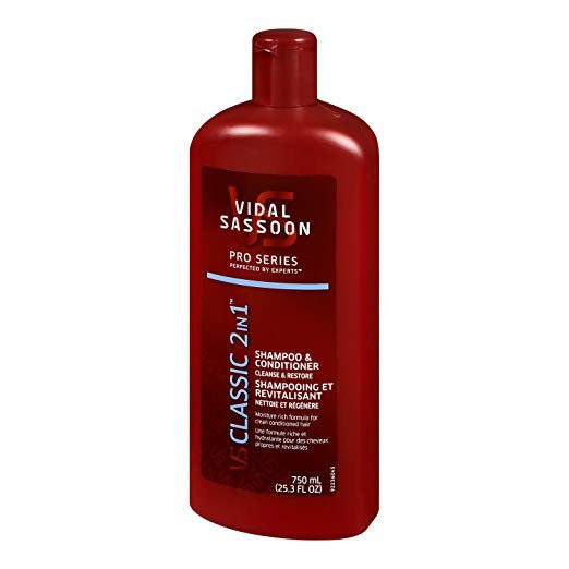 Vidal Sassoon Pro Series Classic 2 in 1 Shampoo/ Conditioner 25.3 oz. {Canadian}